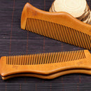 Peach Wood Comb Head Massage Hair Care Comb Close Teeth Anti-static New US YJV