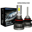 2x MINI1-9006/HB4 mini1 Bulb LED Headlight Lamp Kit Bulbs 6000LM 6000K IP ZVC