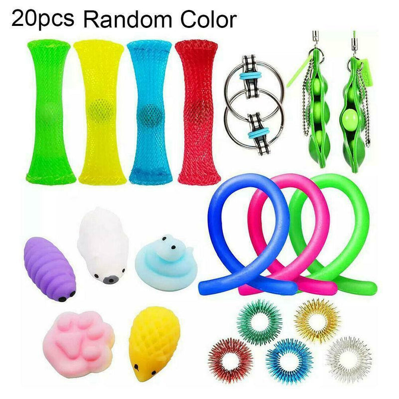 Stress Relief Toys Set Sensory Fidget Toys Set Sensory Therapy for Stress New