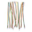 10Pcs Mini Micro JST 1.0 SH 1.0mm 4-Pin Connector Plug With Wires Cables BX