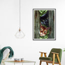 5D DIY Full Drill Diamond Painting Cute Animals Cross Stitch Craft Kit (07)