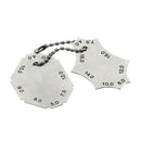 2pcs Set Welding Gauge key Pocket Gage Weld Seam Test Inspection Ruler