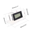 Digital Thermometer Temperature Meter G1/4 + Frame For Computer PC Water Cooling
