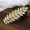 Retro Metal Leaf Hair Clips Bride Women Solid Hairpins Wedding Barrettes  #gib