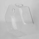 Flower Plant Wall Hanging Clear Glass Vase Bottle Pot Garden Hexagon Decor