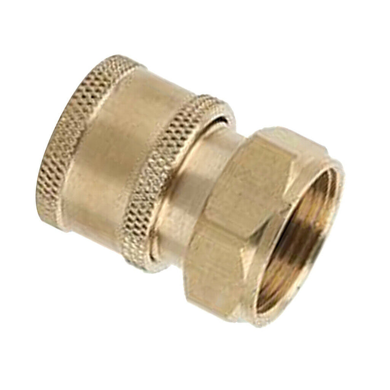 4-Pack Brass Pressure Washer Quick Connector M18x1.5mm/M22x1.5mm Female Thread