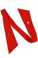 Red Characteristic Pure Color Cross Bow Tie For Men