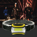 3 Modes Waterproof Outdoor Camping Headlight Portable Mini COB LED Headlamp A