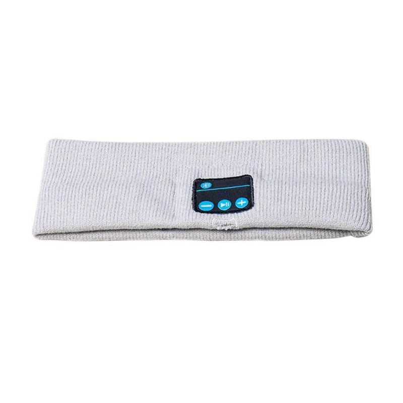 Wireless Bluetooth Stereo Sleep Headset Sports Headband Sweatband With Mic