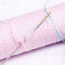 12xset Thick Big Eye Sewing Self Threading Needles Embroidery Hand Sewing R3B2