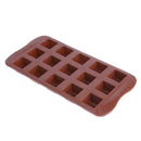 15 Cavities DIY Chocolate Silicone Square Grid Mold Cookie Baking Moulds