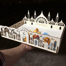 DIY Dessert Serving Tray Eid Mubarak Ramadan Party Pastry Dessert Holder Plate
