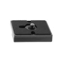 Black Quick Release Plate Adapter for Manfrotto Tripod 200PL-14 323 390 QR Plate