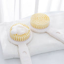1X(Telescopic Long Handle Bath Shower Brush Scrubber Soft Bristle Skin Body
