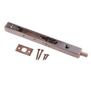 8'' Door Guard Stainless Steel Bolt Action Lever Flush Latch Slide Latch