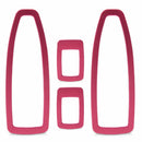 Car Door Window Switch Panel Cover Trim fit for BMW 3 Series F30 320 328-Red Hf