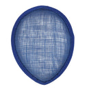 Royal Blue Teardrop Sinamay Base for Hat Fascinators Headpiece Millinery DIY