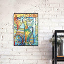 5D DIY Special Shaped Diamond Painting Cat Cross Stitch Mosaic Craft Kits