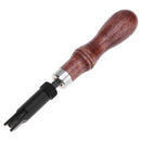 Wood Handle Durable V Type Push Grooving Device Adjustable Handle Groover C G8P3