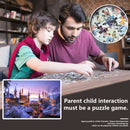 1000pcs Snow Castle DIY Puzzle Paper Jigsaw Kids Adults Assembling Picture