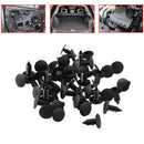 190PCS  Auto Car Plastic Rivet Fasteners Push Pin Trim Bumper Fender Panel Clips