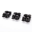 Fashion Women Girls 12pcs Black Plastic Mini Hairpin 6 Claws Hair Clip Clamp  Gn