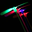 3X Dragonfly Flying Led Spinning Light-up Traditional Colorful Children Toys M&O