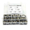 60pcs Stainless Steel Hose Clamp 6-38mm Range Worm Gear Fuel Line Clamp K1B