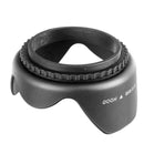 58mm Reversible Petal Flower Lens Hood For Canon Nikon Olympus_Camera E4U6