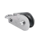 5 Pcs 0.03T 30kg 66.1Lbs Metal Lifting Crane Pulley Block V9U6