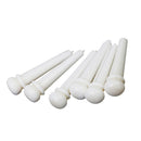 6 Pack Acoustic Guitar Bridge Pins for Guitar Parts Accessories