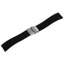 Band / bracelet / Chain Watch Waterproof Silicone Rubber clasp buckle 24mm