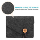 Home Storage Organization 1 Pcs Key Coin Package Mini Felt Pouch Earphone S U3V8