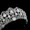 Bridal Tiara big crystal Queen Crown Wedding Hair Accessories diadem headba O7I5