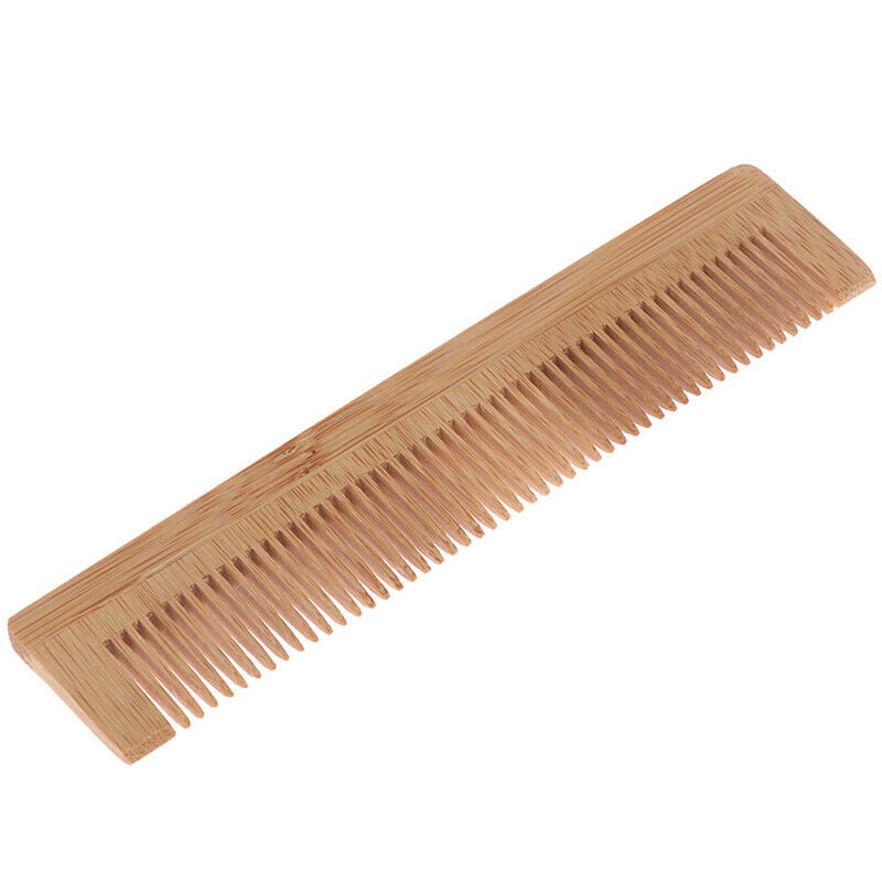 1X Massage Wooden Comb Bamboo Hair Vent Brush Brushes Hair Care SPA  Hair Com Gw