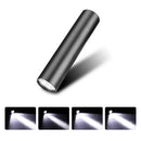 USB Rechargeable Mini XPE LED Flashlight 4 Modes Torch for Outdoor Indoor A