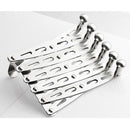 6 Hook Stainless Steel Over Door Hanger For Clothes Coat Robe Hanger Hanging
