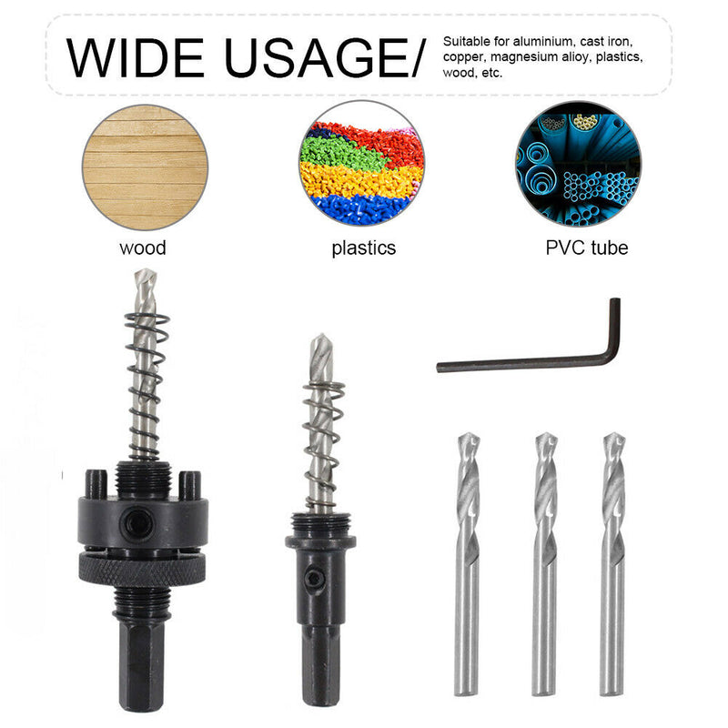 6pcs/set accessories multifunctional high-speed steel countersunk bit set