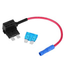 5Pcs Car Auto Circuit Fuse Tap Adapter Standard ATO ATC Blade Fuses Holder qwe