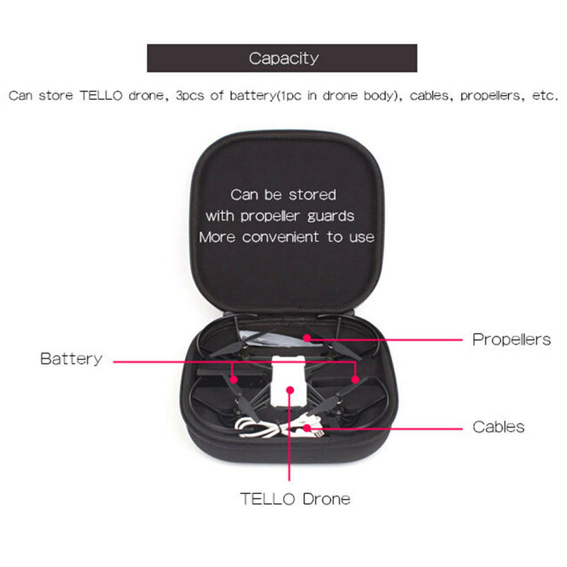 Portable Carrying Bag CLA Hard Storage Protect Case for DJI Tello Drone  FE -3C