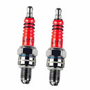 Pack of 2 Racing 3 Electrode Spark Plug A7tc for 50cc 110cc 125cc 150cc Atv L4L1