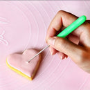 Stainless .Steel Stir Icing Sugar Scriber Needle Baking Fondant Craft Too