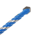 10Pcs Triangle Twist Drill Bits Set Carbide Alloy Rotary Tool for Marble 6mm