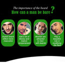 2pcs Professional Men Mustache Beard Growth Oil Eyebrow Hair Grooming Growth
