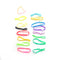 Mini Hair Bands for Child Baby TPU Hair Holders Rubber Bands Elastics 000-3000