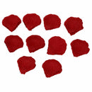 1000 Pcs Heart Shaped Red Rose Petals,red