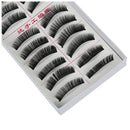 10 Pairs Eyelashes Lash Voluminous Makeup