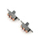 50pcs SS12F15 Toggle Switch 3 Pins Slide Switch Handle Length 4mm J3