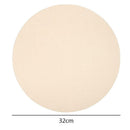 Round Barbecue Grill Mat Heat Resistant Non-Stick Roast Sheet Cooking Pad