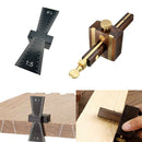 Wood Marking Gauge Wood Scribe Mortise Gauge With Brass Screw and 1pc Dovetail